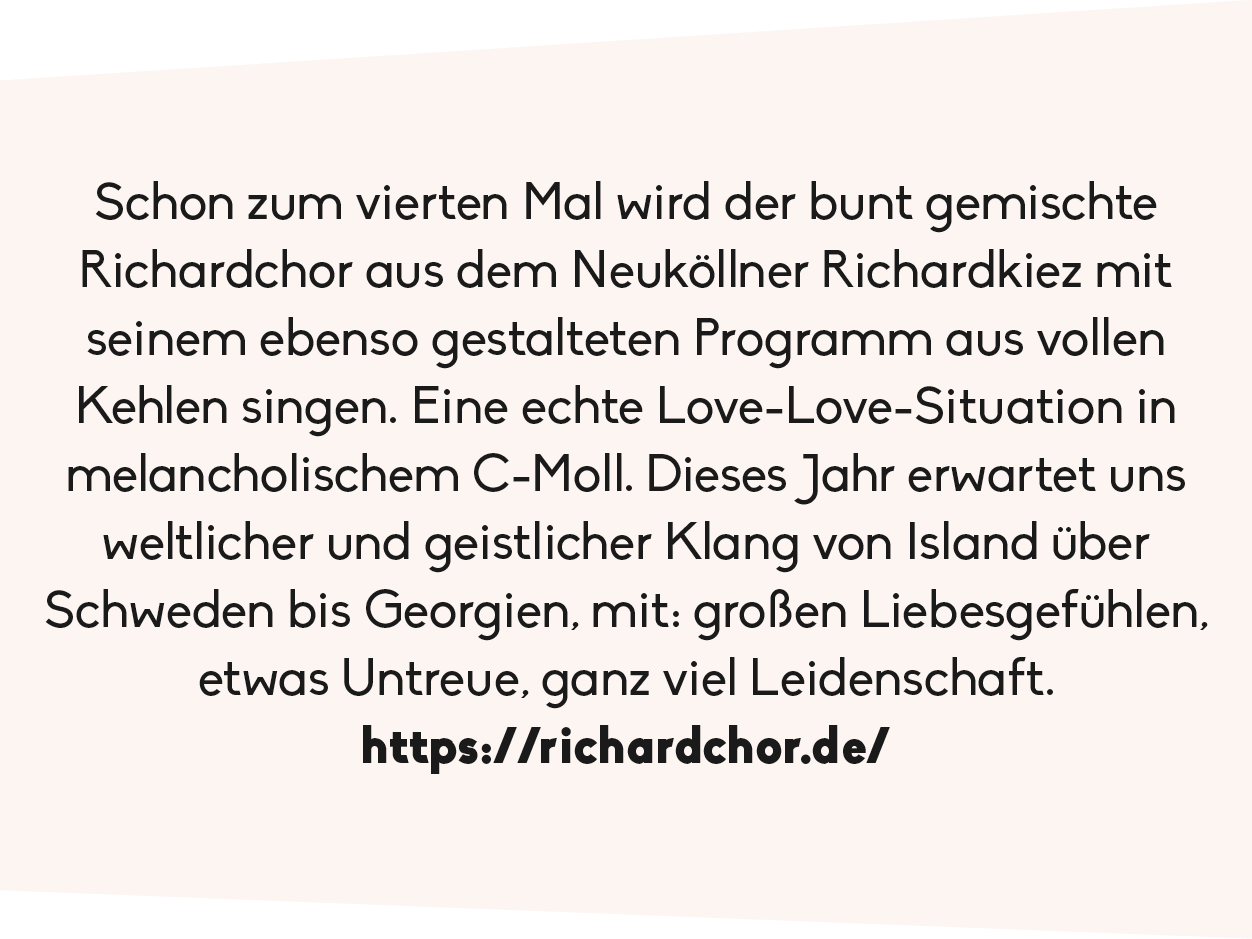 Beschreibung für Richardchor Neukölln