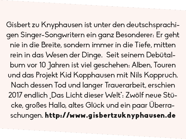 Beschreibung für Gisbert zu Knyphausen